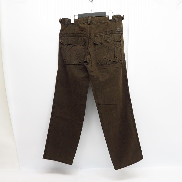 実際に弊社で買取させて頂いたHUGO BOSS/ヒューゴボス STOKERS ZIPフライ パンツ ブラウン系 Size：44の画像 1枚目