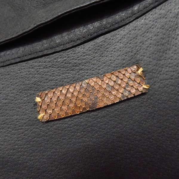 実際に弊社で買取させて頂いたIFSIXWASNINE/イフシックスワズナイン レザージプシーシャツ/1の画像 2枚目