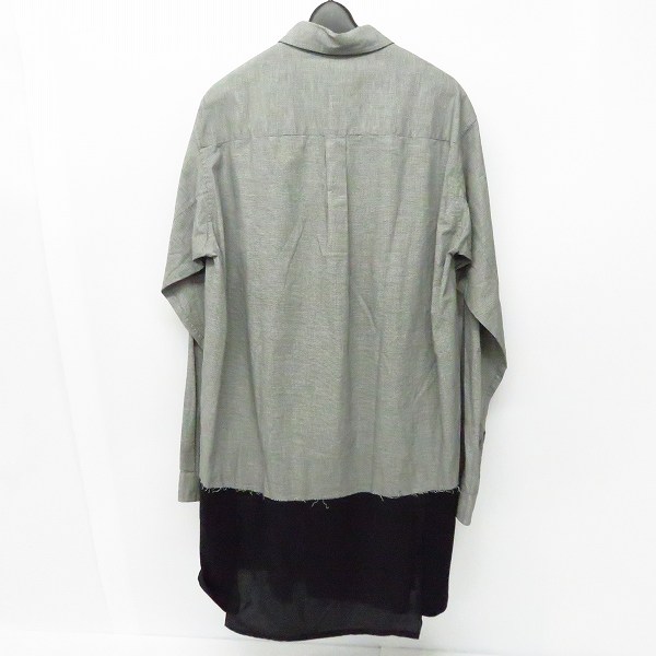 JOHN UNDERCOVER/ジョンアンダーカバー 19ss 配色切替 ロングチェック 