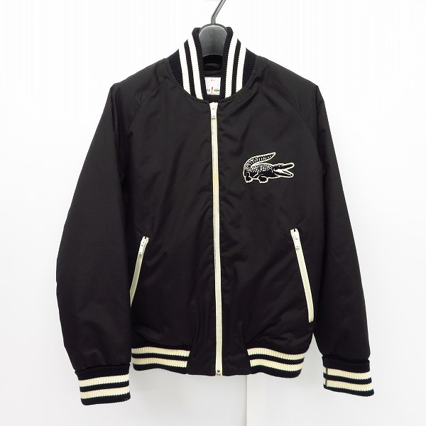 実際に弊社で買取させて頂いたLACOSTE/ラコステ MA-1 ブルゾン ビッグロゴ BH5703 46/2