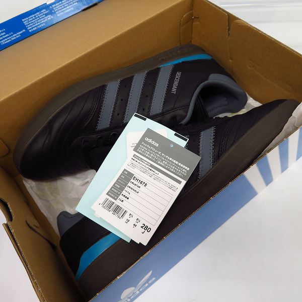 実際に弊社で買取させて頂いたadidas×DESCENDANT/アディダス×ディセンダント CRUSTAR/クラスター スニーカー EH1675/28の画像 6枚目