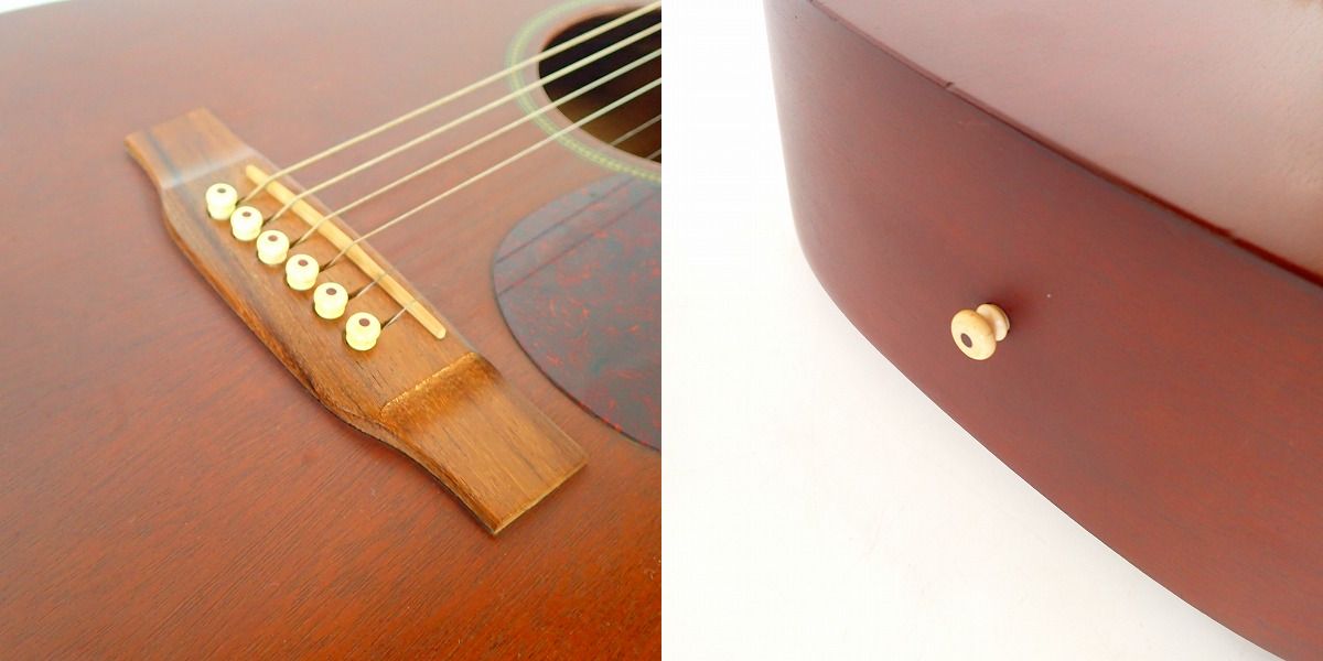 実際に弊社で買取させて頂いた★Martin/マーティン 00-15 Mahogany Top Grand Concert アコースティックギター ハードケースの画像 6枚目