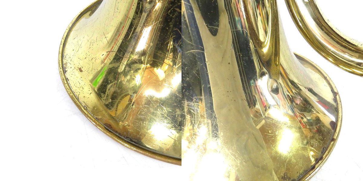 実際に弊社で買取させて頂いた★【ジャンク】YAMAHA/ヤマハ YEP321 ユーフォニアム 管楽器 ハードケース付きの画像 4枚目