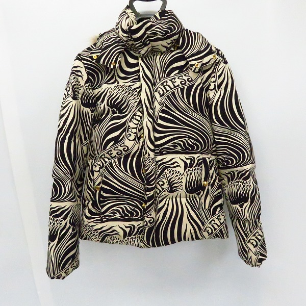 実際に弊社で買取させて頂いたDRESSCAMP/ドレスキャンプ 総柄ダウンジャケット/46