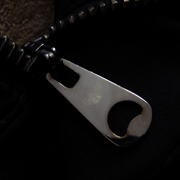 実際に弊社で買取させて頂いたEMPORIO ARMANI/エンポリオアルマーニ ボアライナー ジップアップ ロングジャケットの画像 7枚目