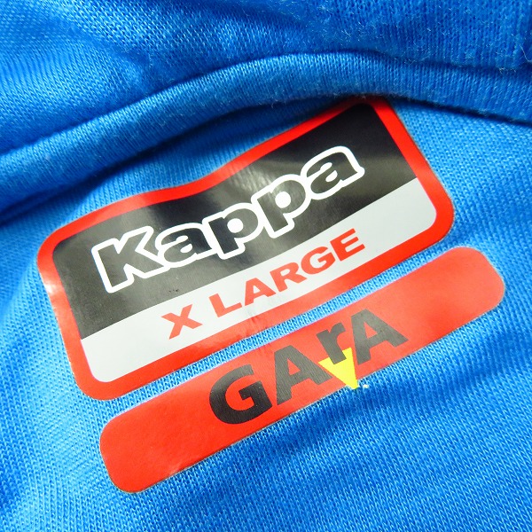 実際に弊社で買取させて頂いたKappa/カッパ SSC NAPOLI 17/18 フーデットセットアップ XLの画像 2枚目
