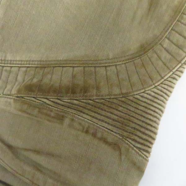 実際に弊社で買取させて頂いたBALMAIN/バルマン Biker Jeans バイカーデニムパンツ S7H9502T028/30の画像 8枚目