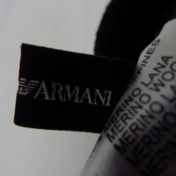 実際に弊社で買取させて頂いたEMPORIO ARMANI/エンポリオアルマーニ RALPH LAUREN/ラルフローレン ニット帽 2点セットの画像 2枚目