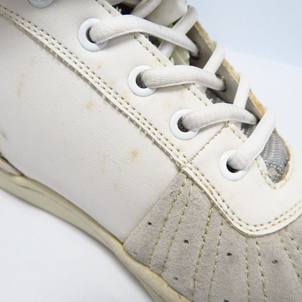 実際に弊社で買取させて頂いたFACTOTUM/ファクトタム サイドジップ/ベルクロ レースアップ ハイカットスニーカー 28の画像 7枚目