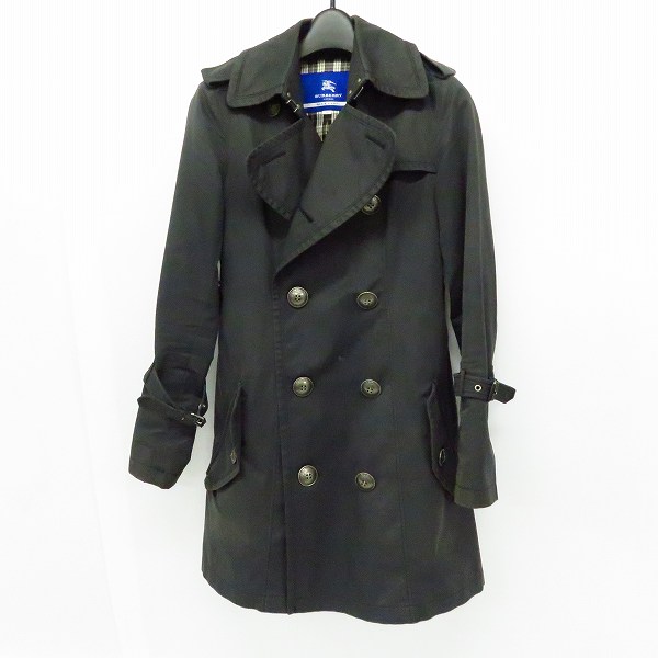 実際に弊社で買取させて頂いたBURBERRY BLUE LABEL/バーバリーブルーレーベル トレンチコート 裏地チェック/E1A19-220-09/36 