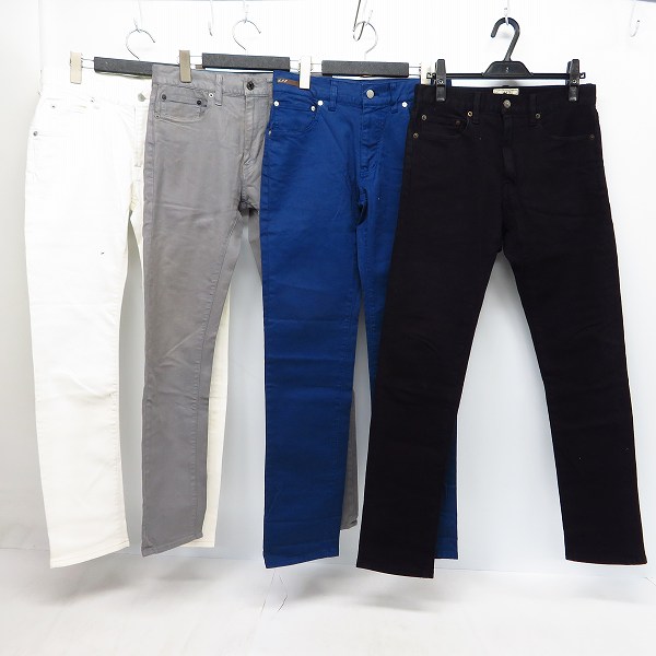 実際に弊社で買取させて頂いたSHIPS JET BLUE/シップスジェットブルー 417 EDIFICE/フォーワンセブンエディフィス スキニーデニムパンツ 4点セット
