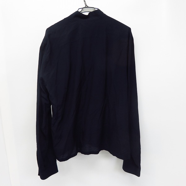 実際に弊社で買取させて頂いたEMPORIO ARMANI/エンポリオアルマーニ ビスコース混 長袖シャツの画像 1枚目