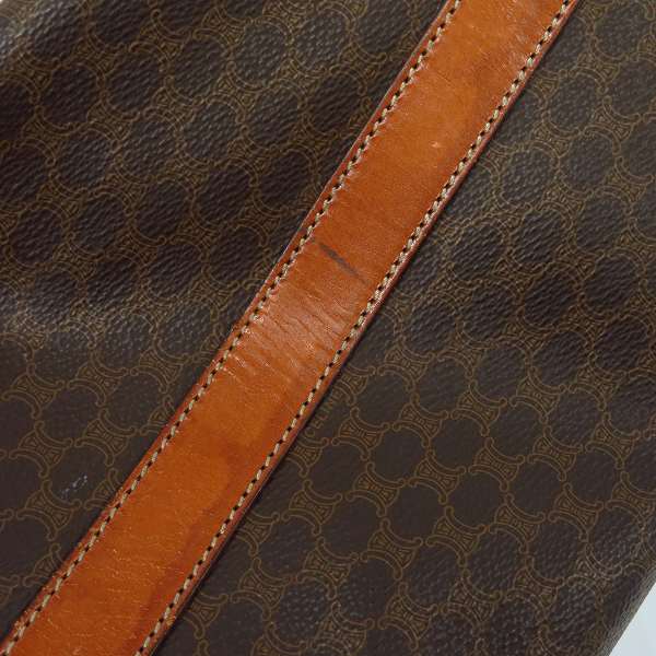 実際に弊社で買取させて頂いたCELINE/セリーヌ マカダム柄 レザーハンドバッグの画像 9枚目