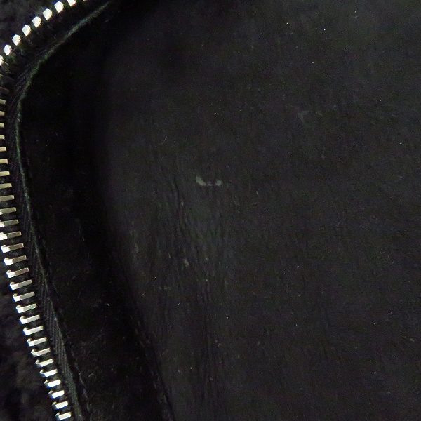 実際に弊社で買取させて頂いたNeil Barrett/ニールバレット SlLIM FIT/スリムフィット ジップアップ ムートンジャケット Size：XSの画像 5枚目