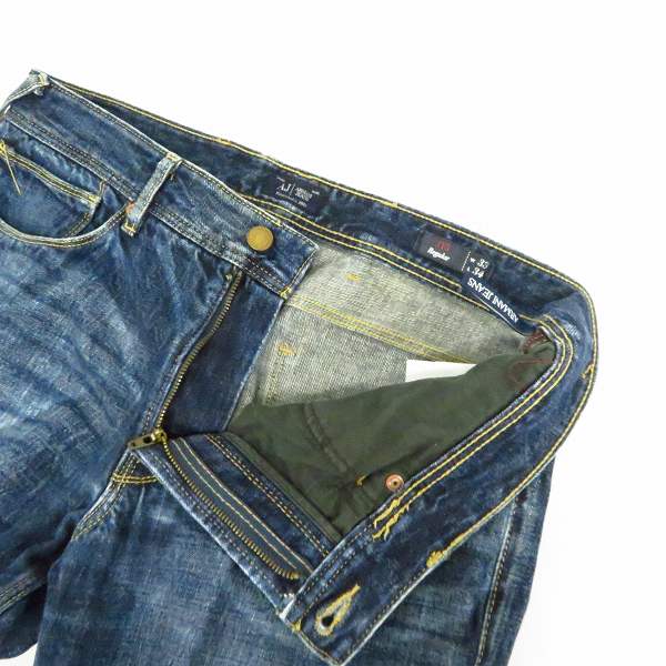 実際に弊社で買取させて頂いたARMANI JEANS/アルマーニジーンズ  ZIPフライ デニムパンツ/ジーンズ W33の画像 2枚目