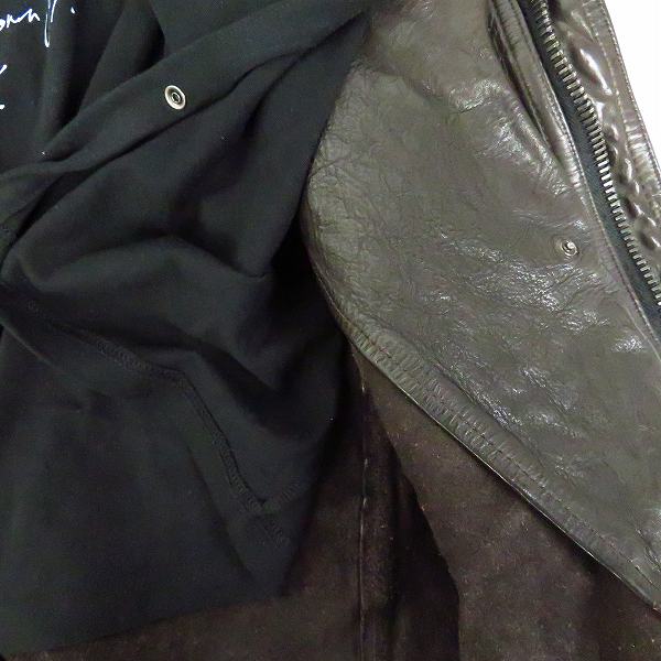 実際に弊社で買取させて頂いたBACKLASH/バックラッシュ ITALY SHOULDER/イタリアンショルダー “GARMENT-DYED” ZIPPER JACKET 1254-22/Ｌの画像 5枚目