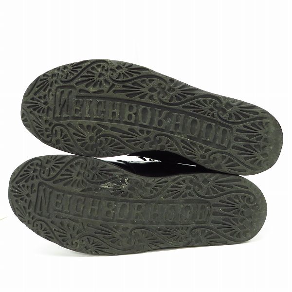 NEIGHBORHOOD/ネイバーフッド サイドゴアレースアップレザーブーツ/8の