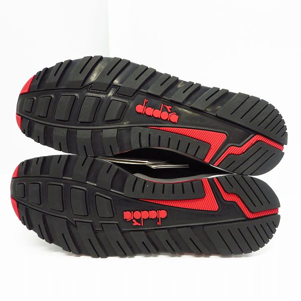 実際に弊社で買取させて頂いた【未使用】DIADORA/ディアドラ HERITAGE/ヘリテージ TRIDENT 90 NYL スニーカー ブラック8.5の画像 2枚目