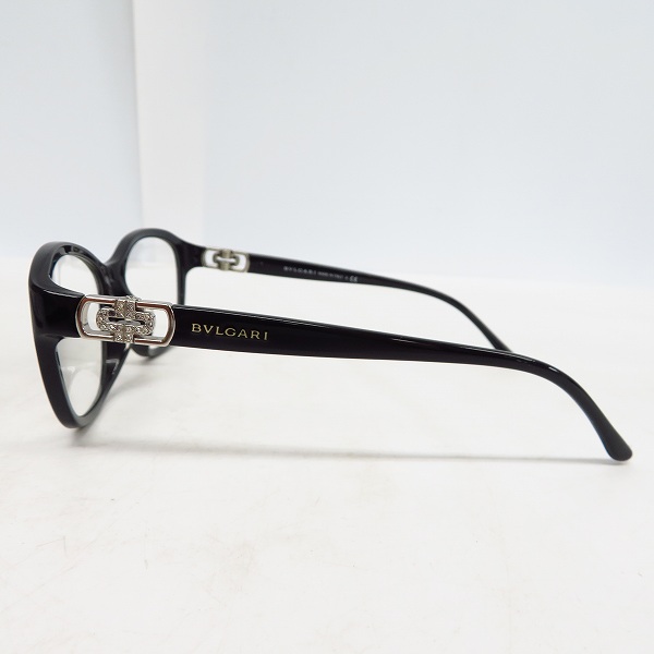 実際に弊社で買取させて頂いたBVLGARI/ブルガリ ウェリントン型 眼鏡/メガネフレーム 4062-B-A 501の画像 2枚目