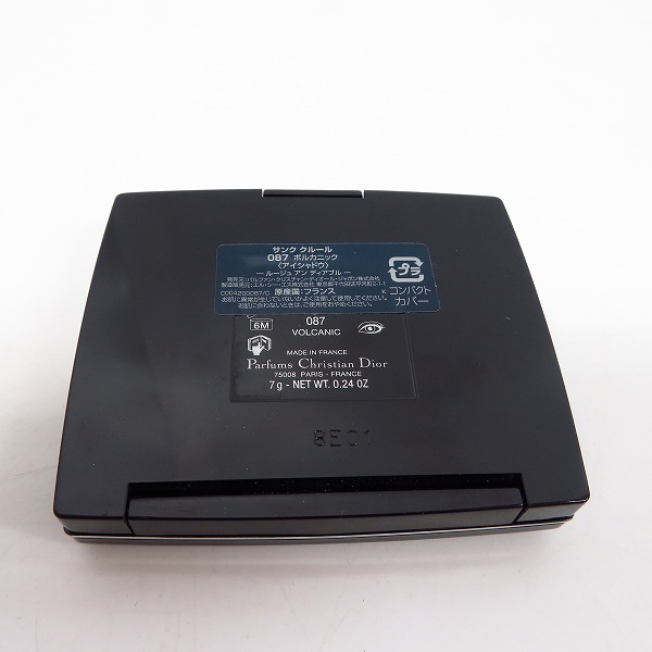 実際に弊社で買取させて頂いたChristian Dior/クリスチャンディオール サンク クルール 087 ボルカニック アイシャドウ 7gの画像 2枚目