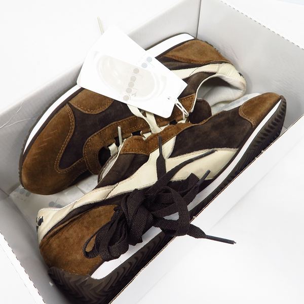 実際に弊社で買取させて頂いた【未使用】DIADORA/ディアドラ HERITAGE/ヘリテージ EQUIPE S. SW スニーカー C5314/27の画像 7枚目