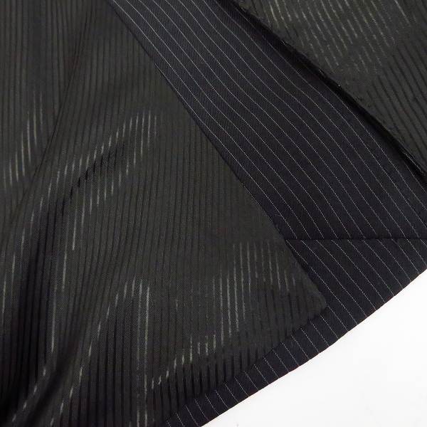 実際に弊社で買取させて頂いたGIORGIO ARMANI/ジョルジオアルマーニ ストライプ柄 3ボタン テーラードジャケット Size：50の画像 6枚目