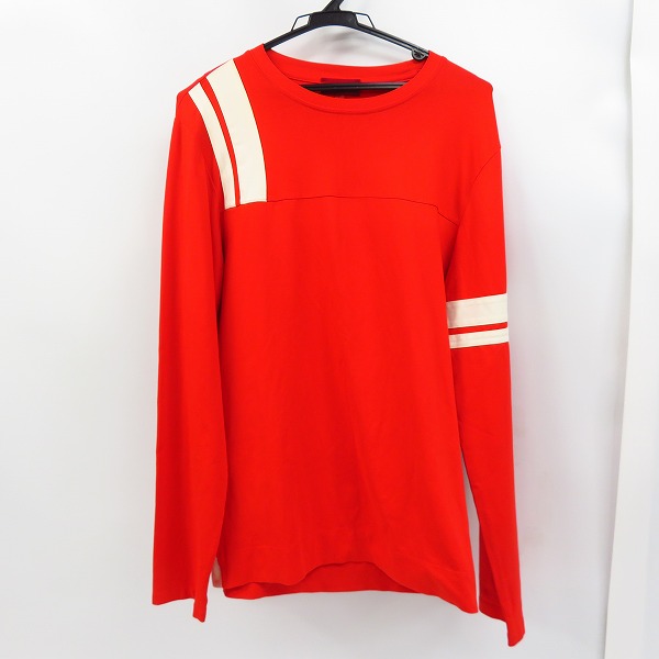 実際に弊社で買取させて頂いたHUGO BOSS/ヒューゴボス ライン入り 長袖カットソー/ロングTシャツ L