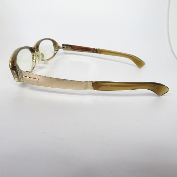 実際に弊社で買取させて頂いた999.9/フォーナインズ フルリム チタン グラデーション 眼鏡/メガネフレーム NPM-04の画像 2枚目
