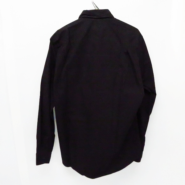 実際に弊社で買取させて頂いたDries Van Noten/ドリスヴァンノッテン 長袖シャツ/ブラック/50の画像 1枚目