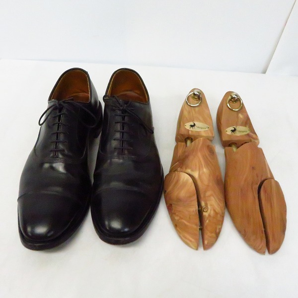 実際に弊社で買取させて頂いたAllen Edmonds/アレンエドモンズ park Auenue ストレートチップ レザーシューズ 5615/11D シューツリー付の画像 7枚目