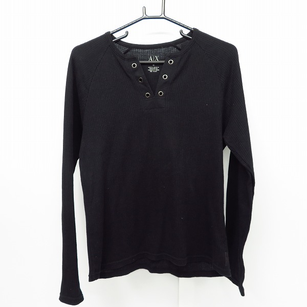 実際に弊社で買取させて頂いたARMANI EXCHANGE/アルマーニエクスチェンジ ヘンリーネック カットソー M