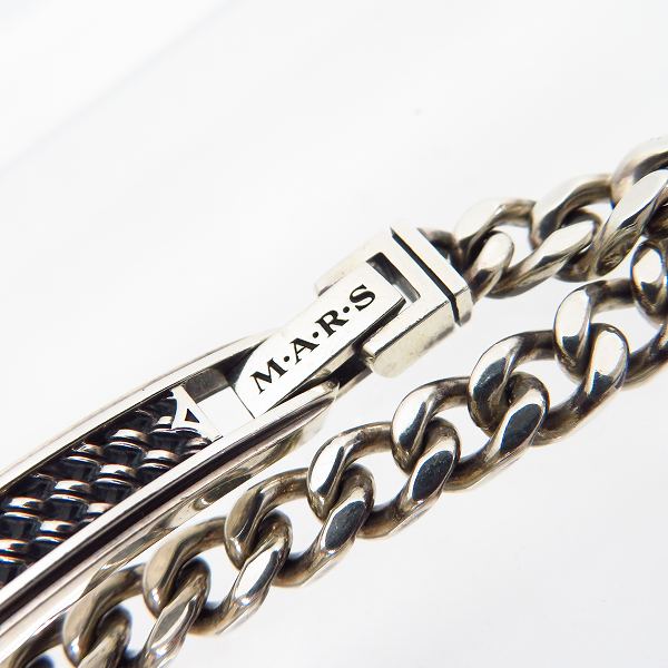実際に弊社で買取させて頂いたMARS/マーズ チェーン プレート ブレスレットの画像 2枚目