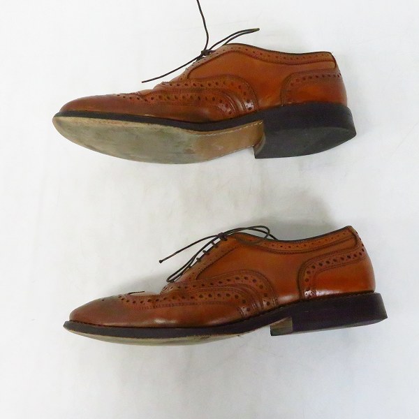 実際に弊社で買取させて頂いたAllen Edmonds/アレン・エドモンズ McAllister ウイングチップ ビジネスシューズ/8の画像 3枚目