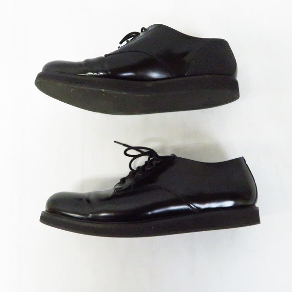 実際に弊社で買取させて頂いたuniform experiment×Amb/ユニフォームエクスペリメント×エーエムビー 18SS プレーントゥシューズ UE-180121/43の画像 3枚目