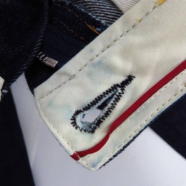 実際に弊社で買取させて頂いたFACTOTUM/ファクトタム デニムパンツ ストレートスキニー 29の画像 6枚目