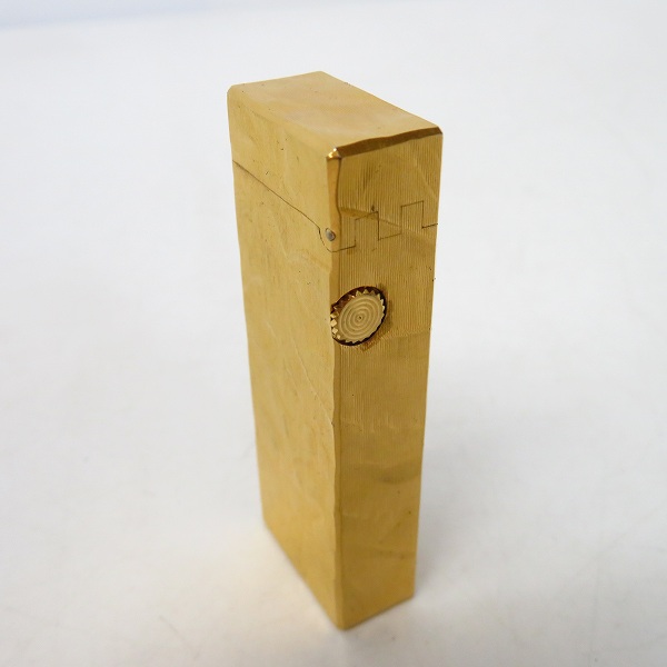 実際に弊社で買取させて頂いたdunhill/ダンヒル D.J 刻印 ゴールド ライター の画像 3枚目