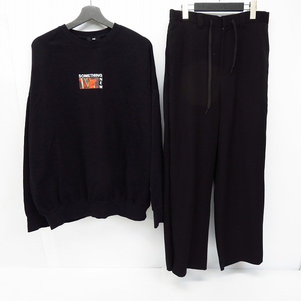 実際に弊社で買取させて頂いたHARE/ハレ SOMETHINGトレーナー/サイドライントラックパンツ M/2点セット
