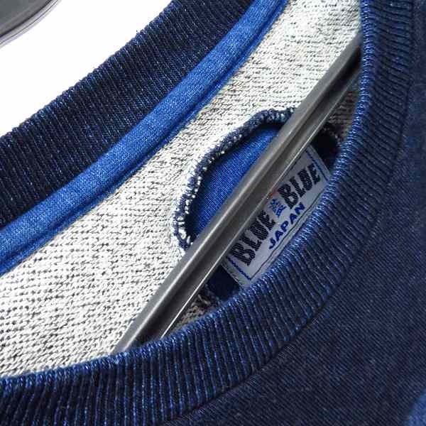 実際に弊社で買取させて頂いたBLUE BLUE/ブルーブルー ARIGATO  長袖カットソー２点セット/1の画像 3枚目