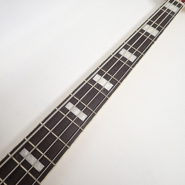 実際に弊社で買取させて頂いた★Bacchus/バッカス HANDMADE ジャズベースタイプ エレキベース made by Aska ギグケース付きの画像 3枚目