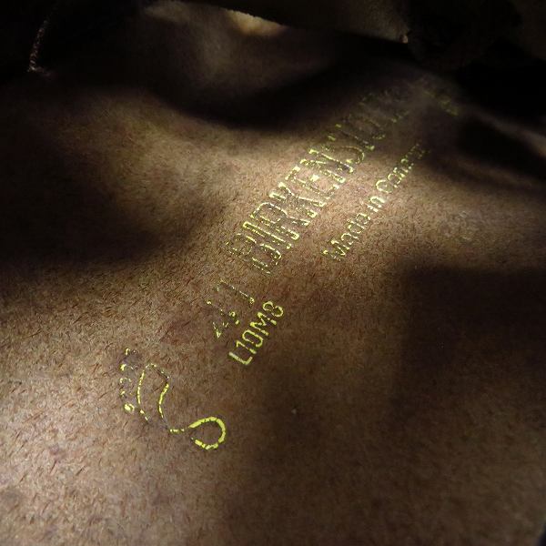 実際に弊社で買取させて頂いたBIRKENSTOCK/ビルケンシュトック MONTANA/モンタナ レザー シューズ 299601/41の画像 5枚目