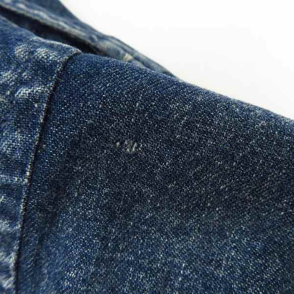 実際に弊社で買取させて頂いたuniform experiment/ユニフォームエクスペリメント 19AW DAMAGED SHOP COAT UE-192042/2の画像 6枚目