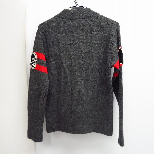 実際に弊社で買取させて頂いたHYDROGEN/ハイドロゲン スターパッチ ウールカーディガン Size：XSの画像 1枚目