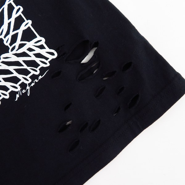 実際に弊社で買取させて頂いたHYSTERICS/ヒステリックス DESTROY ALL MONSTERS/AGAB プリント 安全ピン付Tシャツ 05173CT01/FREEの画像 6枚目