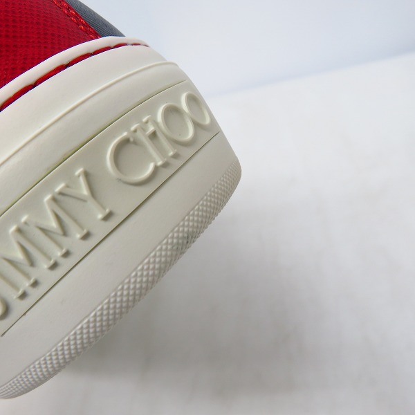 実際に弊社で買取させて頂いたJIMMY CHOO/ジミーチュウ BELGRAVI/ハイカットスニーカー 42の画像 6枚目