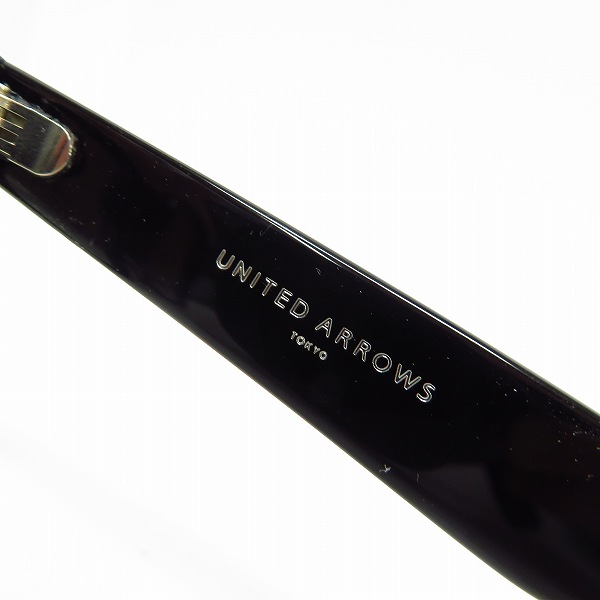 実際に弊社で買取させて頂いたKANEKO OPTICAL/金子眼鏡×UNITED ARROWS/ユナイテッドアローズ メガネフレームの画像 4枚目