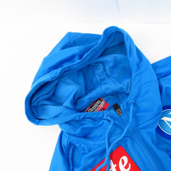 実際に弊社で買取させて頂いたKappa/カッパ SSC NAPOLI 17/18 フーデットセットアップ XLの画像 5枚目