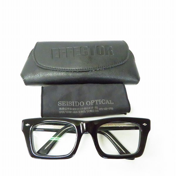 実際に弊社で買取させて頂いたEFFECTOR×DIET BUTCHER SLIM SKIN/エフェクター×ダイエットブッチャー DIRT 度入り/アイウェア/メガネフレームの画像 8枚目