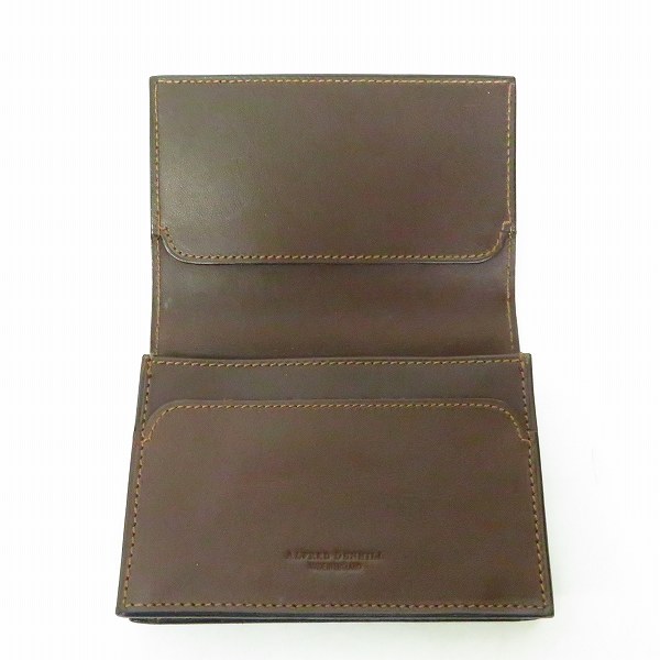 実際に弊社で買取させて頂いたdunhill/ダンヒル 名刺入れ/カードケース ブラウンの画像 2枚目