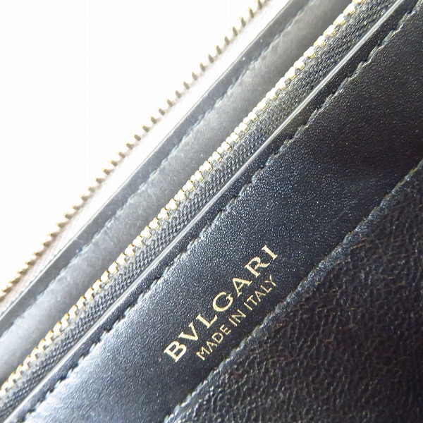 実際に弊社で買取させて頂いたBVLGARI/ブルガリ SERPENTI FOREVER セルペンティフォーエバー L字ファスナー ウォレット の画像 4枚目