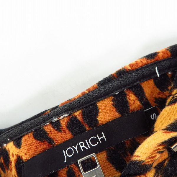 実際に弊社で買取させて頂いたJOYRICH/ジョイリッチ  レオパード フーディー Sの画像 5枚目